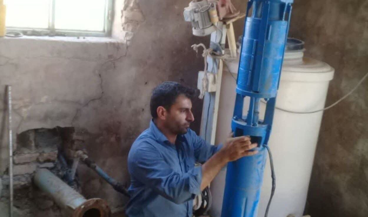مشکل  کمبود آب ۸۰۰ خانوار در چهار روستای بخش چغامیش دزفول رفع شد
