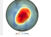روند کوچک شدن حفره لایه ازون ادامه دارد 