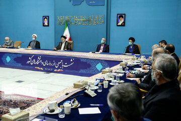 La rencontre des présidents des universités iraniennes avec le président Raïssi