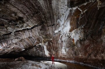 La grotte de sel de Qeshm vue par un photographe français