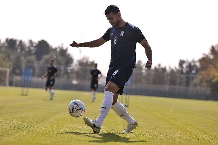 ۲۱ روز تا جام جهانی؛ تمرینات تاکتیکی ملیپوشان بر روی چمن کمپ