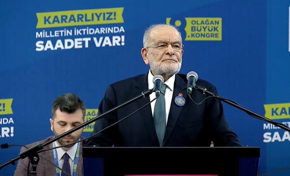 Türkiye Saadet Partisi 8. Olağan Kongresi’nde Genel Başkanlığa Tekrar Karamollaoğlu Seçildi