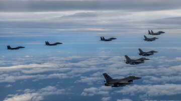 آغاز بزرگترین رزمایش مشترک نیروهای هوایی کره جنوبی و آمریکا
