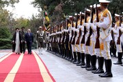 Iran President welcomes Armenia PM in Tehran