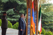 Offizielle Begrüßungszeremonie des Premierministers von Armenien