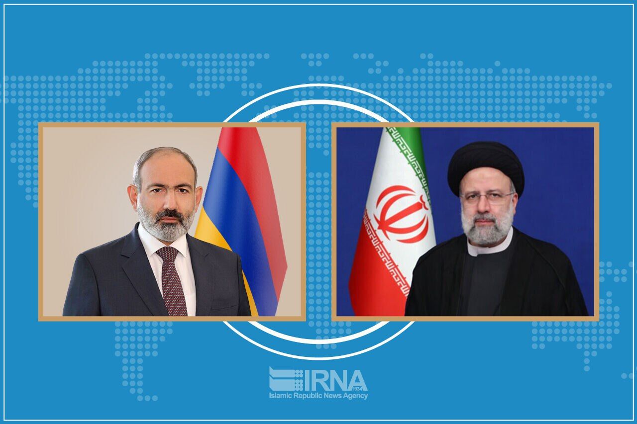 ایرانی صدر نے آرمینیا کے وزیر اعظم  سے باضابطہ استقبال کیا