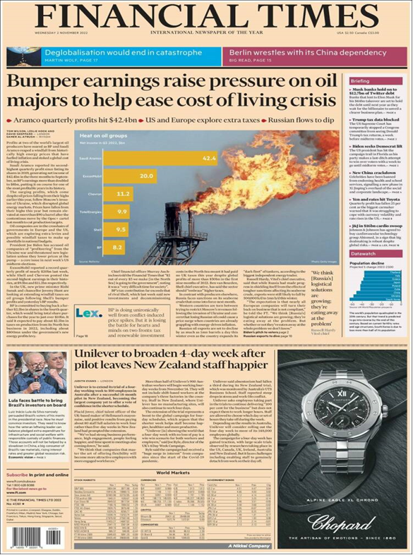عناوین روزنامه های مطرح جهان؛ پاکستان درصدد گسترش روابط با چین