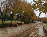 باران پاییزی هوای آلوده مشهد را پاک کرد