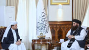 سرپرست وزارت خارجه طالبان با سفیر قطر دیدار کرد