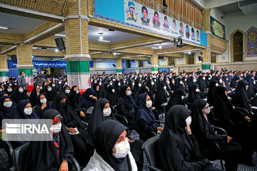 Supreme Leader's meeting with group of students