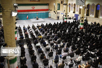 Supreme Leader's meeting with group of students