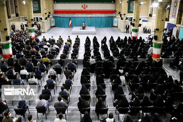 Supreme Leader's meeting with group of students