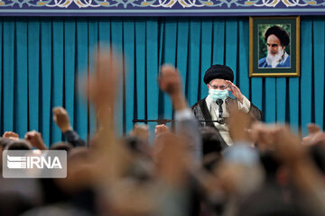 Supreme Leader's meeting with group of students