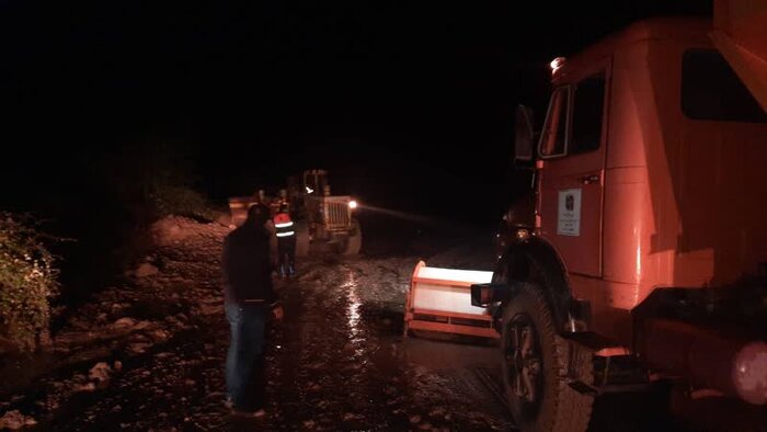 محورهای ارتباطی کوهستانی در گلستان مهآلود است