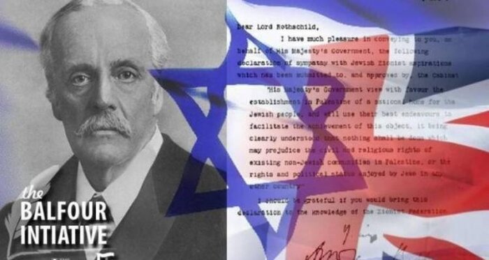 Balfour Deklarasyonu; Batı Asya'da kanserli bir tümörün başlangıcı 