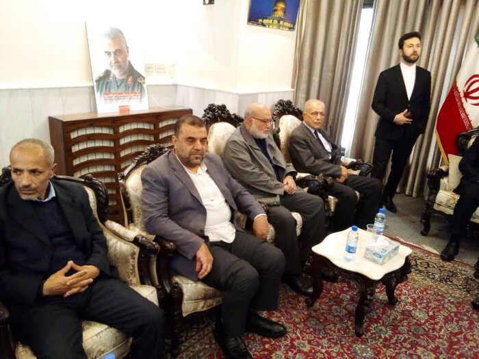 سران و نمایندگان ده ها گروه فلسطینی اقدام تروریستی در شاه چراغ شیراز را محکوم کردند