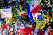 اعلام آمادگی مردم یزد برای حضور در راهپیمایی ۱۳ آبان 