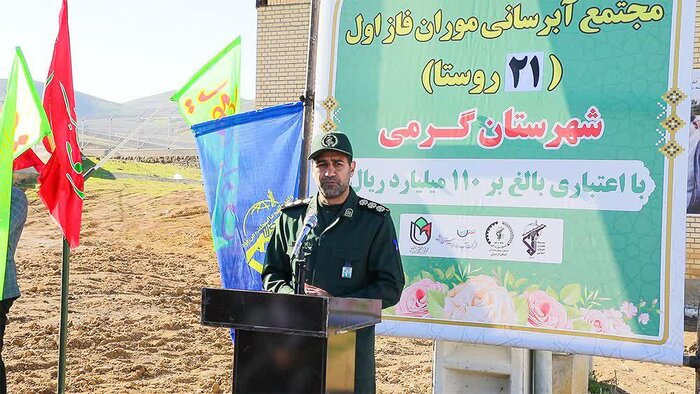 ۲۱ روستای بخش موران گرمی از نعمت آب شرب پایدار بهرهمند شدند