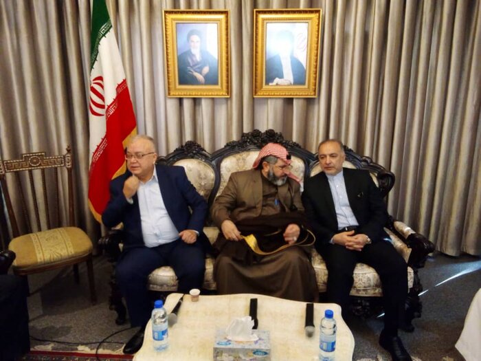 برگزاری مراسم یادبود شهدای شاهچراغ در سفارت ایران در سوریه