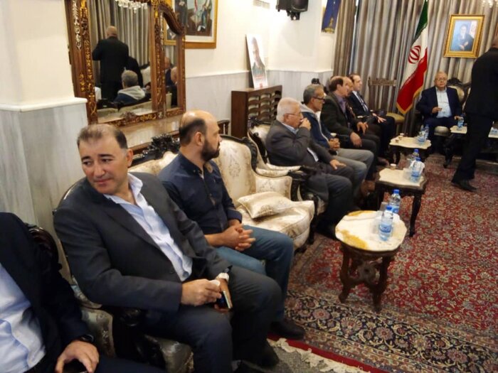 برگزاری مراسم یادبود شهدای شاهچراغ در سفارت ایران در سوریه