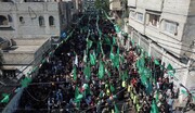 تجمع اعتراضی ساکنان غزه علیه کشتار نابلس