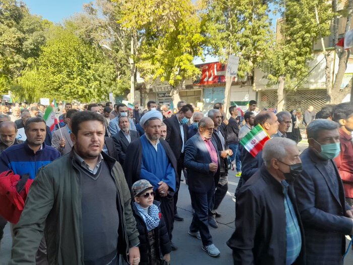 حاشیههای راهپیمایی ۱۳ آبان در ارومیه