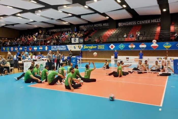 پیروزی تیم ملی والیبال نشسته مردان ایران در نخستین گام