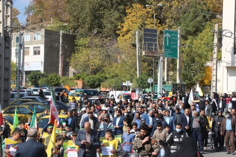 اعلام آمادگی دانش‌آموزان شمال پایتخت برای حفاظت از نظام جمهوری اسلامی