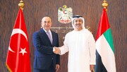 وزیران خارجه ترکیه و امارات متحده عربی درباره تحولات منطقه و جهان  گفت وگو کردند