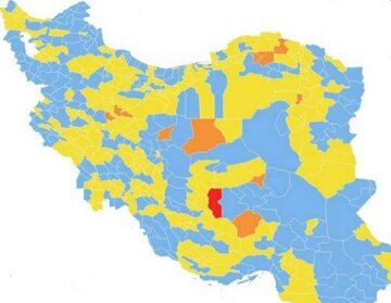 ۸۰ درصد شهرستان های استان بوشهر در وضعیت آبی کرونایی قرار دارد