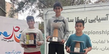 عطاران قهرمان مسابقات تور تنیس آسیا شد