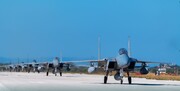 Der saudische F-15-Jäger stürzt ab