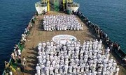 جشن عروسی صدها زوج یمنی در کشتی توقیف شده اماراتی