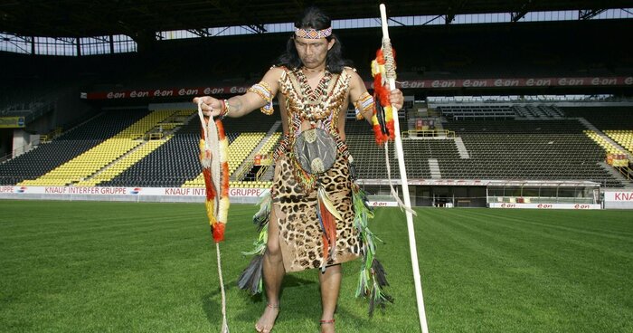 فریاد خرافه در ورزشگاه برلین