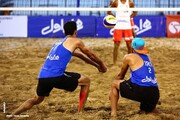 صعود تیم «ایران ۲» به مرحله نیمه نهایی تور آزاد والیبال ساحلی آسیا