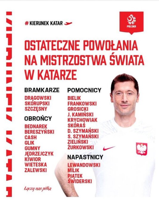 تیم ملی فوتبال لهستان فهرست ۲۶ نفره خود را معرفی کرد