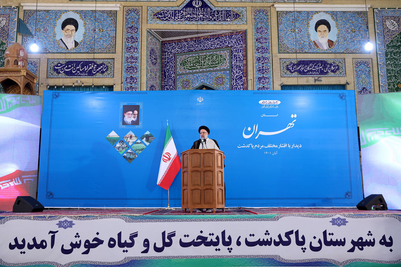ایران کے دشمنوں کو ایک بار پھر شکست کا سامنا ہوا: صدر رئیسی