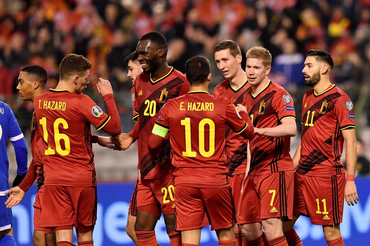 لیست بلژیک برای جام جهانی اعلام شد