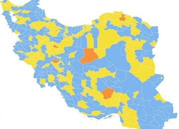 گستره رنگ زرد کرونایی در خراسان شمالی به هفت شهرستان افزایش یافت
