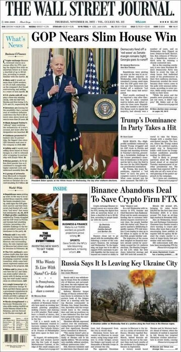 عناوین روزنامههای مطرح جهان؛ ناکامیهای ترامپ و دموکراتها در انتخابات کنگره آمریکا