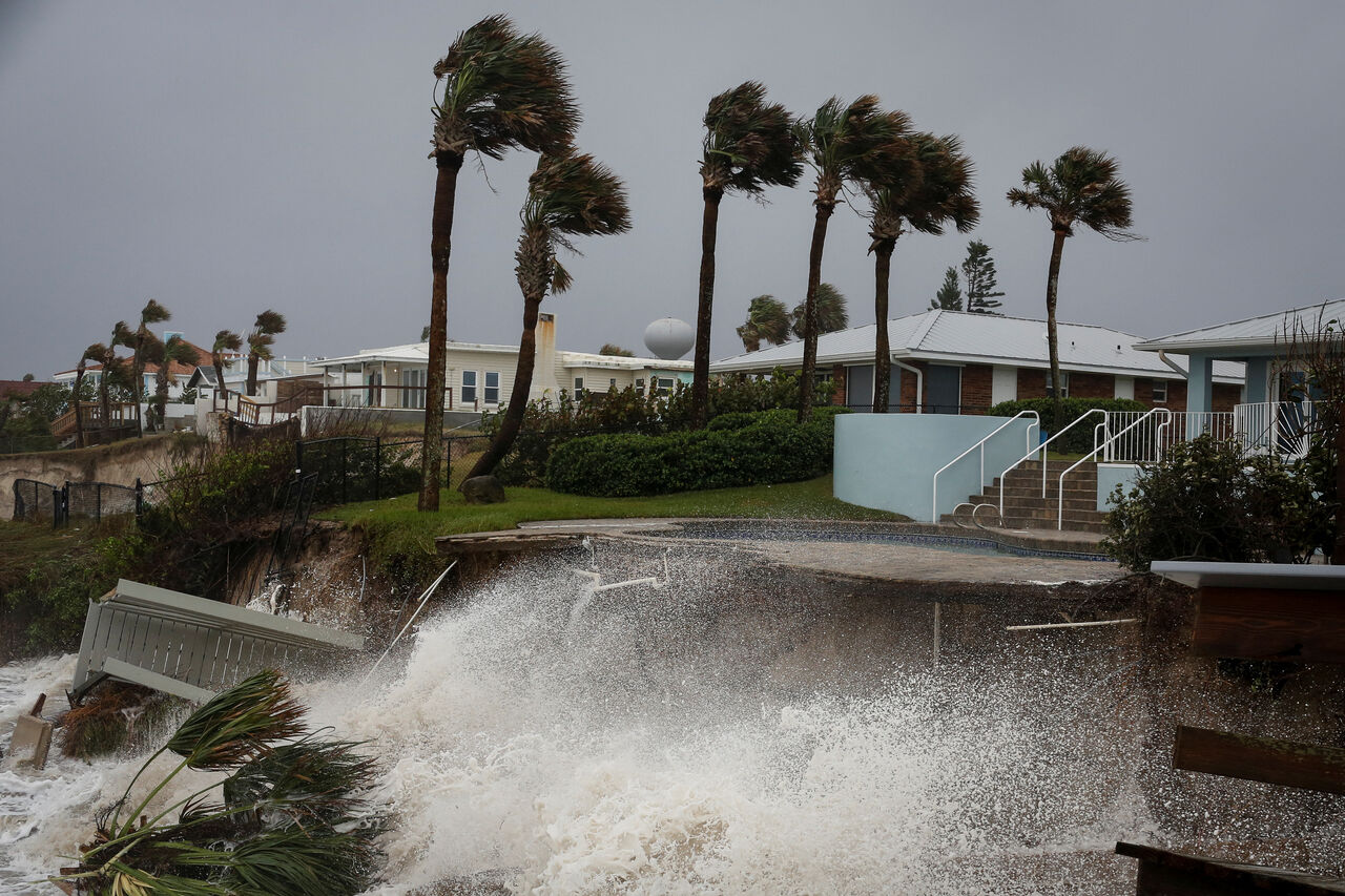 طوفان نیکول در فلوریدا ۲ قربانی گرفت