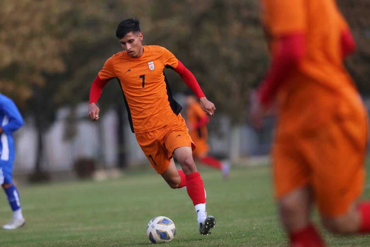 پیروزی تیم فوتبال جوانان ایران در آخرین بازی درون اردویی
