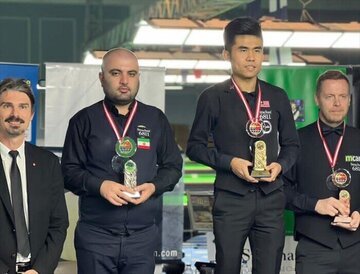 Championnat du monde de snooker 2022 : l’Iran sacré vice-champion

