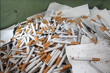 یک میلیون و ۲۸۰ هزار نخ سیگار قاچاق در بروجرد کشف شد