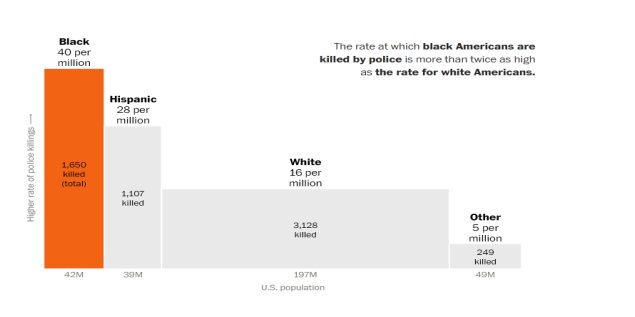 رکوردشکنی خشونت پلیس آمریکا؛ ۷۰۰ قتل در کمتر از یکسال