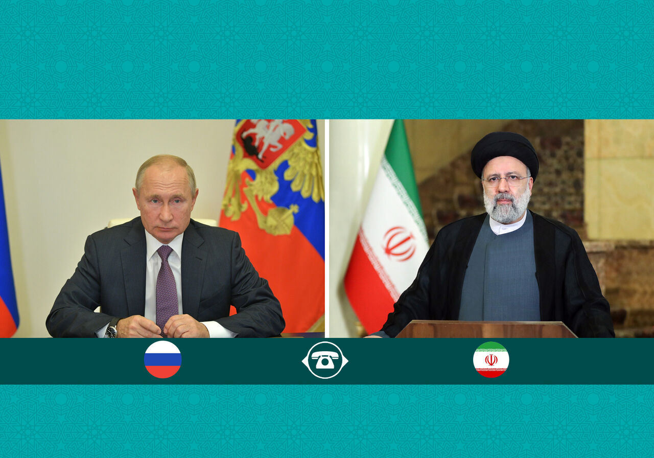 صدر رئیسی کا ایران کیساتھ تجارتی اور اقتصادی تعاون کے فروغ کیلیے روس کی دلچسبی کا خیر مقدم