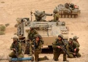 مانور نظامی ارتش رژیم صهیونیستی در مجاورت نوار غزه

