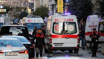 از وقوع انفجار در استانبول ترکیه تا حمله لفظی بایدن به روسیه