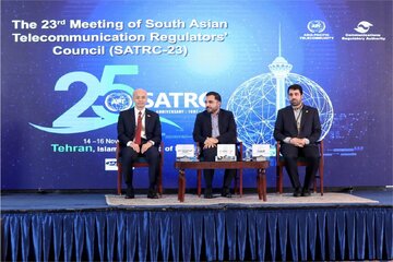 La 23e réunion du Conseil sud-asiatique des régulateurs des télécommunications à Téhéran