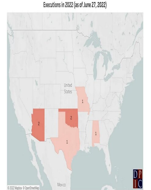 سیاهپوستان آمریکا سه برابر بیشتر از سفیدپوستان اعدام میشوند